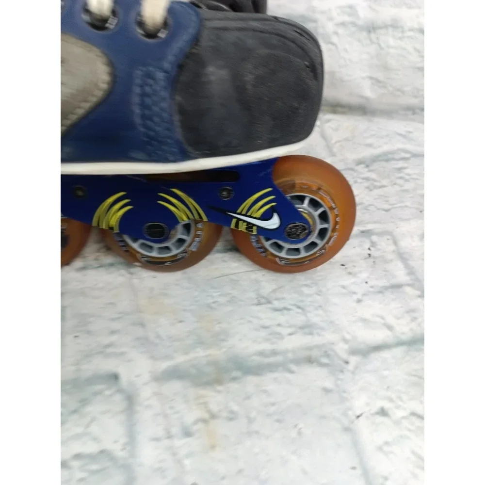 Nike Ignite LX Inline Skates Rollerblades Blue Gray US M 7 EE / L 7.5 EU 40.5